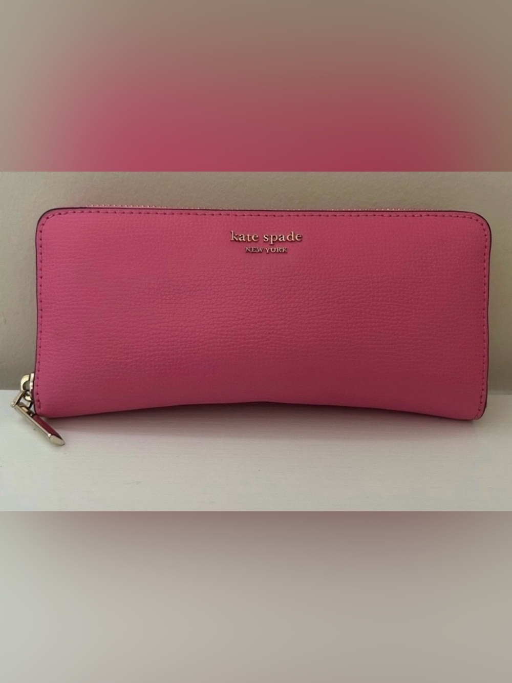 kate spade New York Pink Leather Wallet